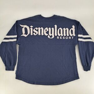 Disneyland Resort Spirit Jersey Sweatshirt Navy Blue Est 1955 D Logo Size L